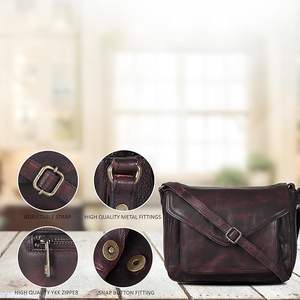 Bolsos de mano al por mayor a la moda para mujer bolsos de cuero OEM y bolsos cruzados de diseñador - Product Image 6