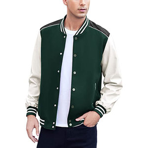 Veste de baseball Letterman pour hommes patchs en chenille personnalisés Vestes universitaires pour hommes Équipe universitaire Letterman Varsity Jacket - Product Image 4