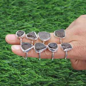 Handmade Colombianite Ring 925 Sterling Silver Natural Gemstone Statement Jewelry - Product Image 4