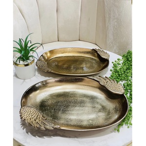 Metal <b>Bowl</b> for <b>Serving</b> Dishes <b>Bowl</b> Usage Rostro Homes Wholesale Custom Metal Gold <b>Large</b> <b>Serving</b> Customized <b>Bowls</b> Dishes - Product Image 1