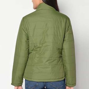 แจ็คเก็ตพัฟเฟอร์ผู้หญิง ดีไซน์ใหม่ทันสมัย สไตล์ลำลอง แฟชั่นฤดูหนาว คอตั้ง ซิปเต็มตัว - Product Image 3