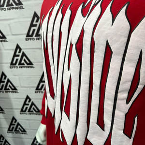 Sweat à capuche en polaire bleu de haute qualité, design imprimé en relief personnalisé avec un design délavé personnalisé, sweats à capuche pour hommes - Product Image 5