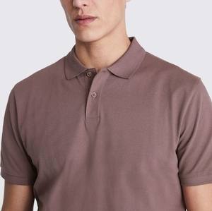 Novedad de verano de alta calidad, polos transpirables informales para hombre, ropa de equipo con logotipo personalizado, Polo de Golf liso de secado rápido para hombre - Product Image 2