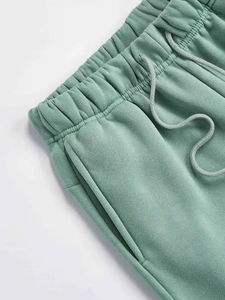 Nouveau survêtement pull unisexe logo personnalisé 100% coton polaire mode décontracté 420gsm blanc plaine hommes pullover survêtements vente en gros - Product Image 3