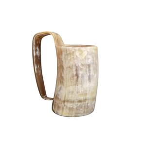 Tasse écologique Buffalo Ox Design avec couvercle Corne de Viking polie pour la maison Restaurant Voyage pour la rentrée des classes-Prix d'usine - Product Image 5