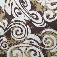 Impresionante diseño impreso polinesiano en algodón 40s, 44 pulgadas, disponible en más de seis colores diferentes, pedido mínimo de 300y