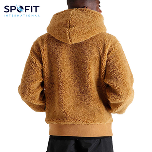 OEM Service New Style 2025 Wholesale Custom <b>Hoodie</b> High Quality Men Thick Winter Oversized Eco-Friendly Sherpa <b>Fleece</b> <b>Hoodies</b> - Product Image 2
