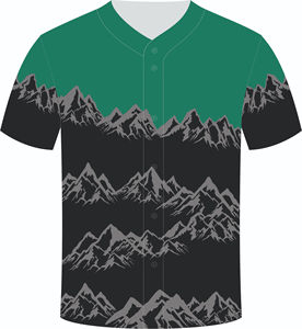 Personnalisable Tendance Baseball Jersey Softball Uniforme Pantalon Respirant Conception Personnalisée Sublimation Impression Technique Pakistan Mad - Product Image 5