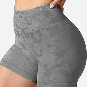 Seamless Fitness Clothing Women's Running Workout V leggings, Seamless, High Waist - Product Image 2