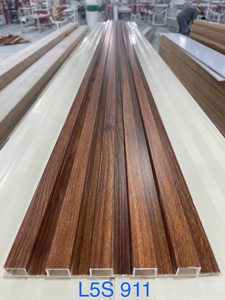 Hiện đại ấn độ rãnh trang trí PVC Ốp 3-Wave 5-Wave tấm Tường 200 mét căn hộ không thấm nước chống cháy bảo hành suốt đời - Product Image 6