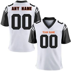 Factory Wholesale <b>Men's</b> American Football <b>Jerseys</b> Custom Embroidery Short Sleeve <b>Shirts</b> and Shorts - Product Image 1
