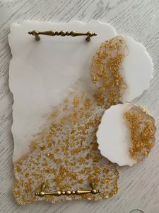 Bol en résine de service pour cuisine et table pour les cadeaux de retour de mariage et la décoration intérieure - Product Image 6