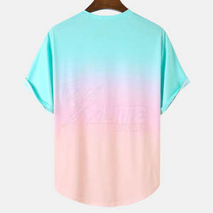 Breathable Men T-Shirt Clean Design Stretchable Fabric Regular <b>Fit</b> Short Sleeve Quick Dry Eco-Friendly <b>Perfect</b> Summer Days - Product Image 2