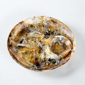 Plateau rectangulaire décoratif en résine époxy écologique de luxe moderne, fait à la main, design vague de cristal, multi-volutes, pour fruits, sucreries, café - Product Image 5