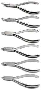 Navel Surgical Instruments Dental Orthodontics <b>Pliers</b> <b>Set</b> of 6 Braces Wire Bending Stainless Steel CE Certified 3 Year Warranty - Product Image 4