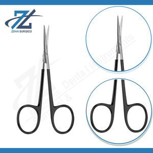 Ciseaux pour strabisme Supercut manuels, 114 mm de long, droits, en acier chirurgical inoxydable, certifiés CE, instruments fabriqués au Pakistan - Product Image 3