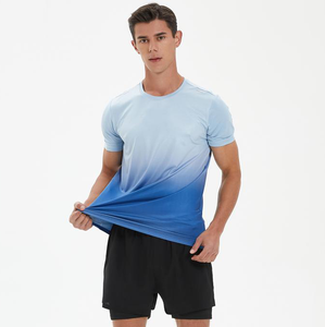 T-shirt pour homme T-shirt à manches courtes imprimé 3D à séchage rapide multicolore, sweat-shirt de gymnastique, T-shirt, T-shirt respirant pour homme - Product Image 3