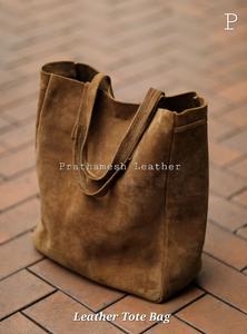 Bolso de mano de cuero artesanal para llevar todos los días, esencial, espacioso, elegante, varios colores, duradero, elegante, limpio, Moderno - Product Image 4