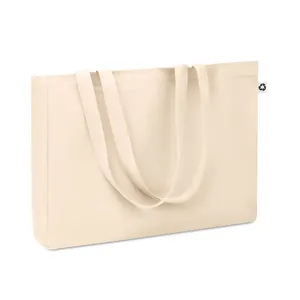 RESPECT Recycled <b>Canvas</b> <b>Tote</b> Bag Sustainable Promotional Merchandising Bag - Product Image 4
