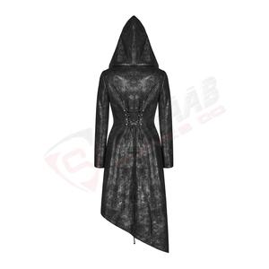 Womens Long-gothic Hooded <b>Coat</b> Jacket - Product Image 2