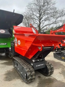 Mini-dumper sur chenilles SlantTrac Conchute 750, moteur à essence, couleur rouge, haute efficacité - Product Image 6