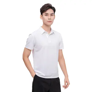 Toptan erkek resmi T-Shirt ve hırka seti % 100% pamuk Polyester karışımı nefes uzun kısa kollu yeni OEM tasarım