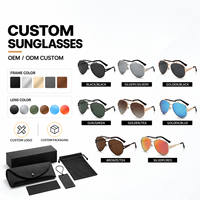 Lunettes de soleil rétro tendance 3456 Teardrop à double pont, monture fine en métal, verres PC, pour hommes et femmes, idéales pour la conduite, les activités de plein air et la plage