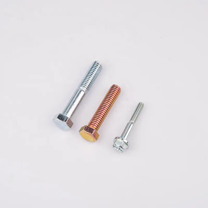 Kích thước khác nhau Hex <span class=keywords><strong>Bolt</strong></span> DIN 933 UNC tiêu chuẩn cấp <span class=keywords><strong>4.8</strong></span> nửa chủ đề mạ kẽm Hex đầu bu lông - Product Image 3