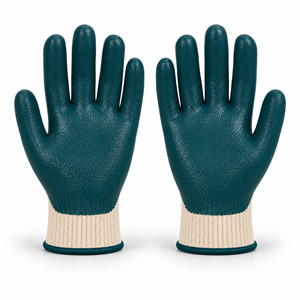 Durable Nitrile Work <b>Gloves</b> 10mil Thick Featuring Flexible Materials Reliable Grip <b>Moisture</b>-Wicking Silicone-Free Design for - Product Image 6