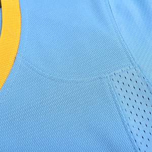 Nuevos diseños personalizados, uniformes de fútbol americano cosidos, 100% poliéster, bordado sublimado, camiseta de fútbol americano para equipos - Product Image 4