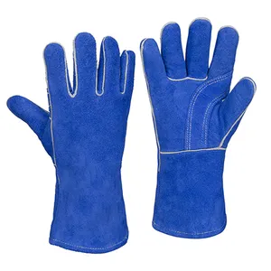 Welding Gloves New Arrival Product Slightly Select Split Cowhide Stick Welding Glove For Smaller Hands BY Fugenic Industries