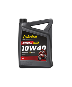 LUBRICO ROYAL MOTO Lubrifiant et nettoyant pour moteur 10W-40 entièrement synthétique API SN - Product Image 2