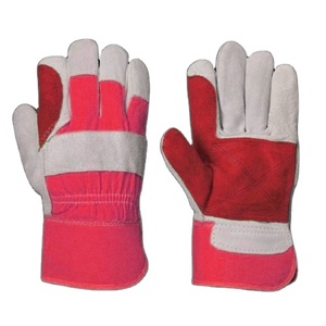 ถุงมือทำงานหนังวัวแท้ XL คุณภาพสูง ทนทาน เสริมความแข็งแรง ป้องกันการเสียดสี สำหรับงานหนัก ป้องกันภัยส่วนบุคคล - Product Image 4