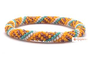 Mejor calidad Unisex moda semipreciosa hecha a mano Nepal duradero cristal cuentas perla pulsera brazaletes 7-7,5 pulgadas Casual Top - Product Image 4