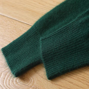 Pull en cachemire pour homme de luxe, toucher doux, tricoté, logo personnalisé en option sur le devant, haute qualité, vente en gros, fabrication en usine - Product Image 6