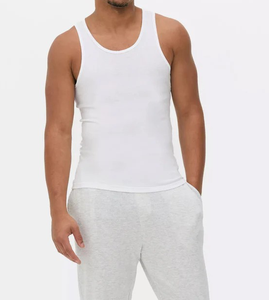 <b>Men's</b> Sports Tank Top High Quality Cheap Inner Under Shirt Cotton Mix Polyester <b>Gym</b> <b>Vest</b> <b>Men's</b> Tank Top made in bangladesh chine - Product Image 5