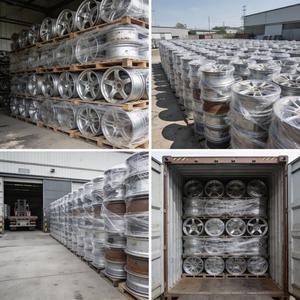 Chatarra de Ruedas de Aleación de Aluminio 99% Ruedas Automotrices para Reciclaje Industrial - Product Image 5