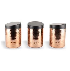 Traditional Design Stainless Steel Gray Antique Food <b>Canister</b> <b>Set</b> Use For Home And <b>Kitchen</b> ware Tabletop Storage Boxes - Product Image 2