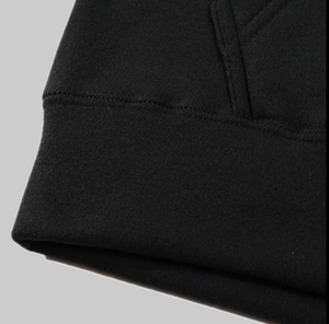 ชุดวอร์มสำหรับผู้ชายชุดวอร์มแนวสตรีทเสื้อผ้าเล่นกีฬาสีเทาออกแบบโลโก้ได้ตามต้องการ - Product Image 4