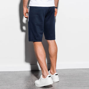 Designer <b>Men's</b> Street Wear <b>Shorts</b> Loose Casual 320gsm Cotton Fleece Knee Length Sun Faded Drawstring Solid <b>Pattern</b> 100% Cotton - Product Image 2