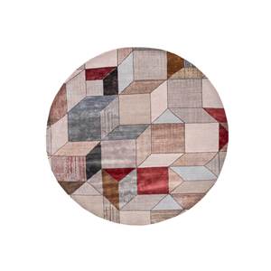 Kavi Ivory Hand Knotted Wool Bamboo Silk Rugs Chaos Theory Collection-Geometric Living Room <b>Carpet</b> Esk-726 Jaipur Rugs US - Product Image 1