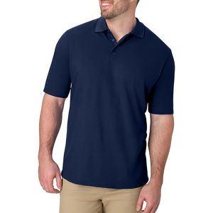 Polo à manches courtes pour hommes, haut respirant, décontracté, vêtements de performance, polo à manches courtes pour hommes - Product Image 4