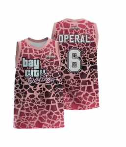 Maillot de basketball respirant imprimé numériquement OPERAL OS-BJ-1001 – Tenue unisexe 2022 la plus vendue, conception gratuite, vêtements de sport 100 % personnalisables - Product Image 4