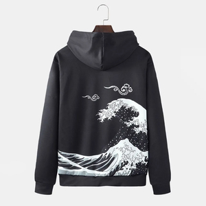 2024 OEM personalizado 100% algodón pulóver con capucha para hombres de peso pesado sublimación impresa liso polar de gran tamaño XS tamaño nuevo invierno - Product Image 2