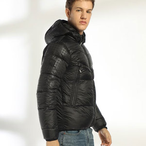 Hot Selling Custom Bubble Jacket Men Winter Thick Coats Heavy Men's Hooded Puffer Jacket <b>For</b> Online <b>Sale</b> - Product Image 6