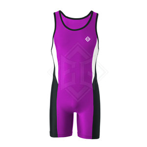 Vente en gros de maillots de lutte personnalisés légers, respirants, de haute qualité, à séchage rapide, avec des caractéristiques personnalisables et en vente en ligne - Product Image 3