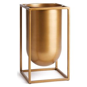 Modern Antique Brass Metal Flower <b>Vase</b> <b>Decorative</b> <b>Vase</b> - Product Image 1
