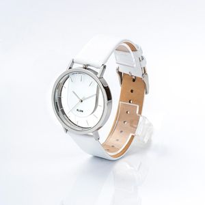 Correa de reloj KLON Invisible Relation de 40 mm, blanca - Product Image 2