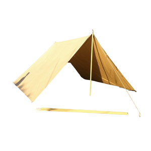 OEM 2025 Tente de camping imperméable pour le glamping en plein air, abri de plage et de soleil, installation rapide, fabrication de mouches en toile de coton, bâche pour voitures et événements UV - Product Image 5