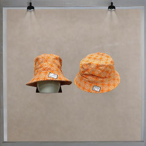 Eco Friendly Polyester/Cotton Women's Bucket Hat Street Style Printed High Quality Custom Color Custom Logo Four Seasons - Product Image 6